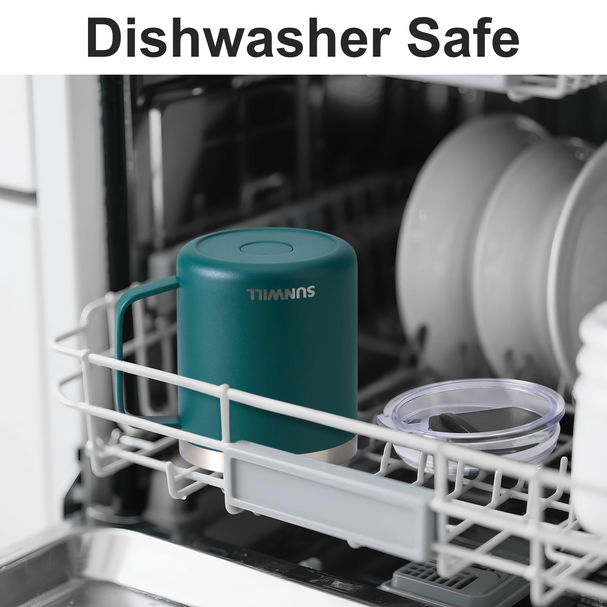 SUNWILL powder-coated dark-green finish resists scratches for daily use.