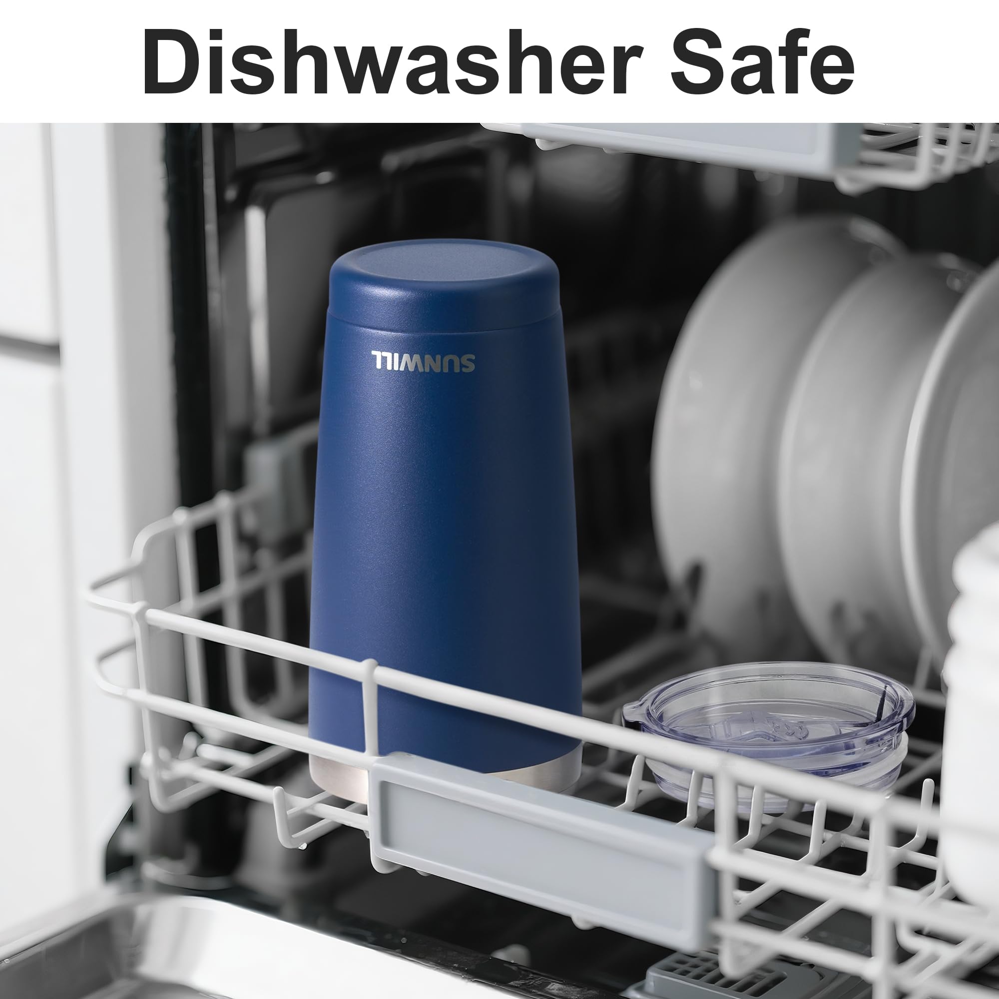 SUNWILL powder-coated navy finish provides secure grip and long-lasting color.