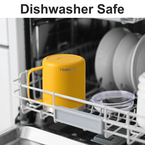 Sunwill powder-coated yellow finish resists scratches and fading for lasting color.