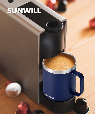 SUNWILL wide-mouth lid design makes cleaning easy after meals.