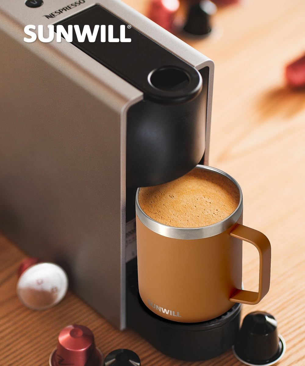 Sunwill travel coffee mug everyday use illustration for office and outdoors