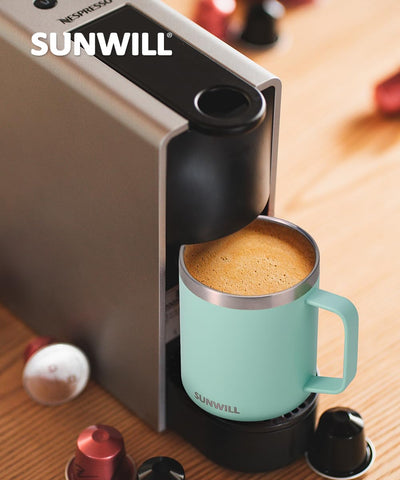 SUNWILL wide-mouth design easy cleaning and fill on the go.