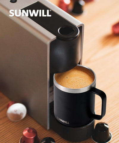 SUNWILL wide-mouth opening makes filling and cleaning easy.