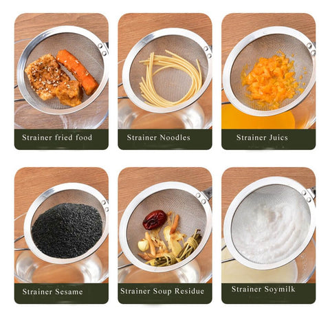 Sunwukin coffee and spice sifter for precise powder dusting.