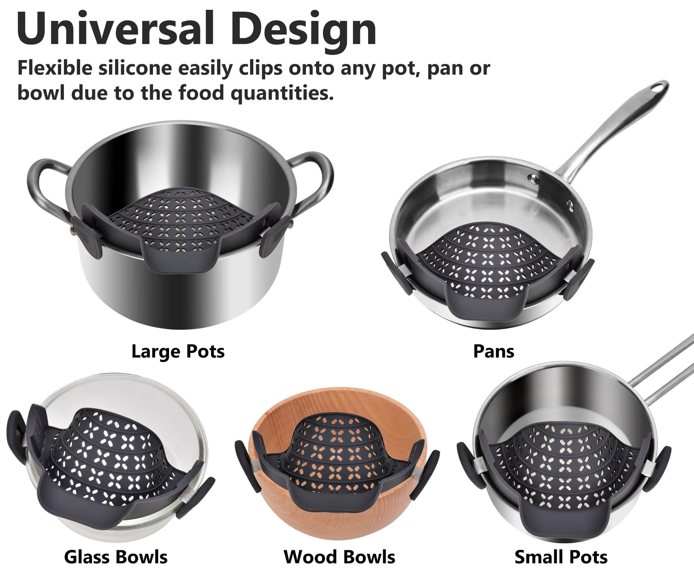 Sunwukin compact-storage strainer hung in a cabinet