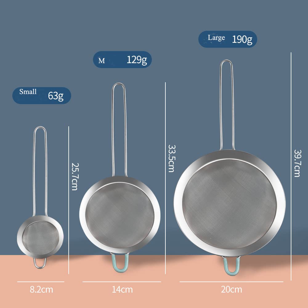 Sunwukin strainer used as a skimmer to refine juices and sauces.