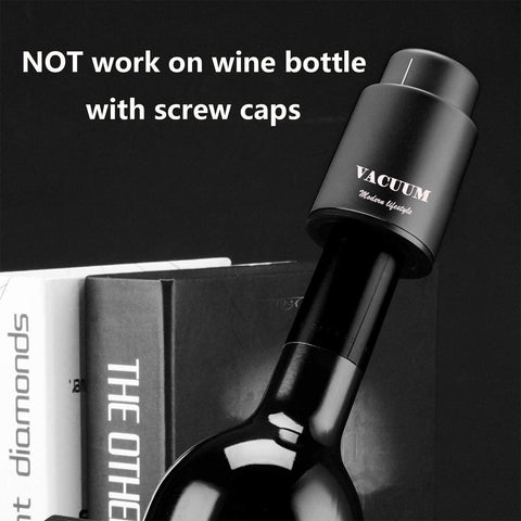 Sunwuun airtight stopper keeps wine fresh after opening bottles.