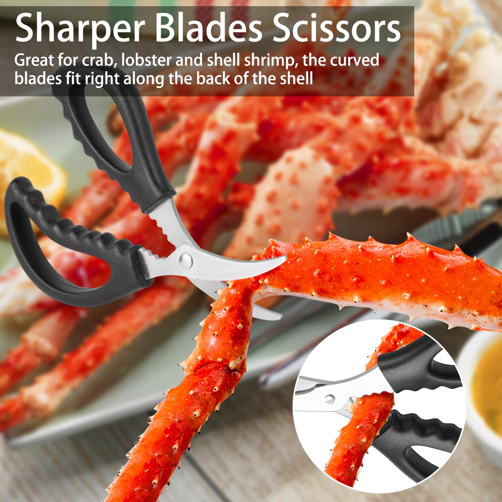 suoundey full kit shows the complete seafood tool set.