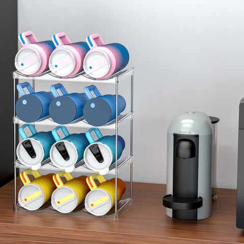 SuoXing multipurpose cup storage holds bottles, cans, and drinks neatly