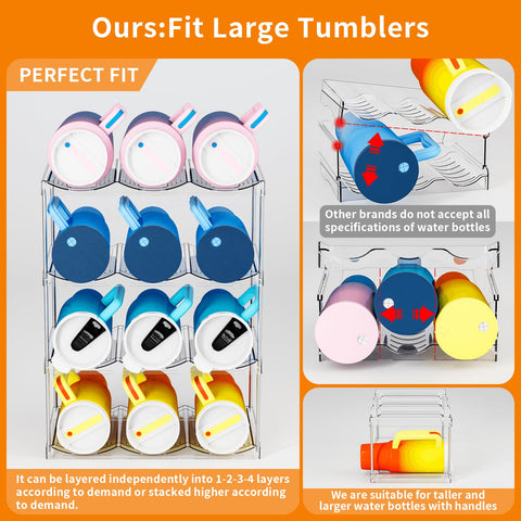 SuoXing quick-install cabinet organizer demonstrating tool-free setup and stable tier connections