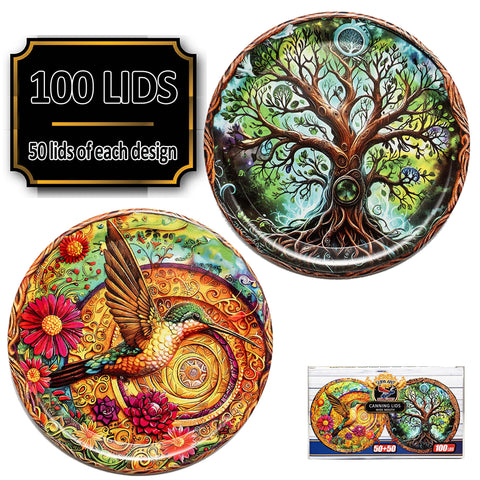 Supa Ant buckle-proof lids ensure reliable seals for jars and pantry storage.