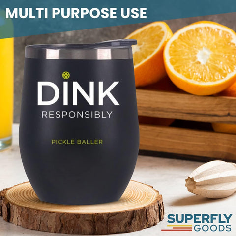 Super Fly Goods tumbler suitable for poolside, beach, or camping adventures.
