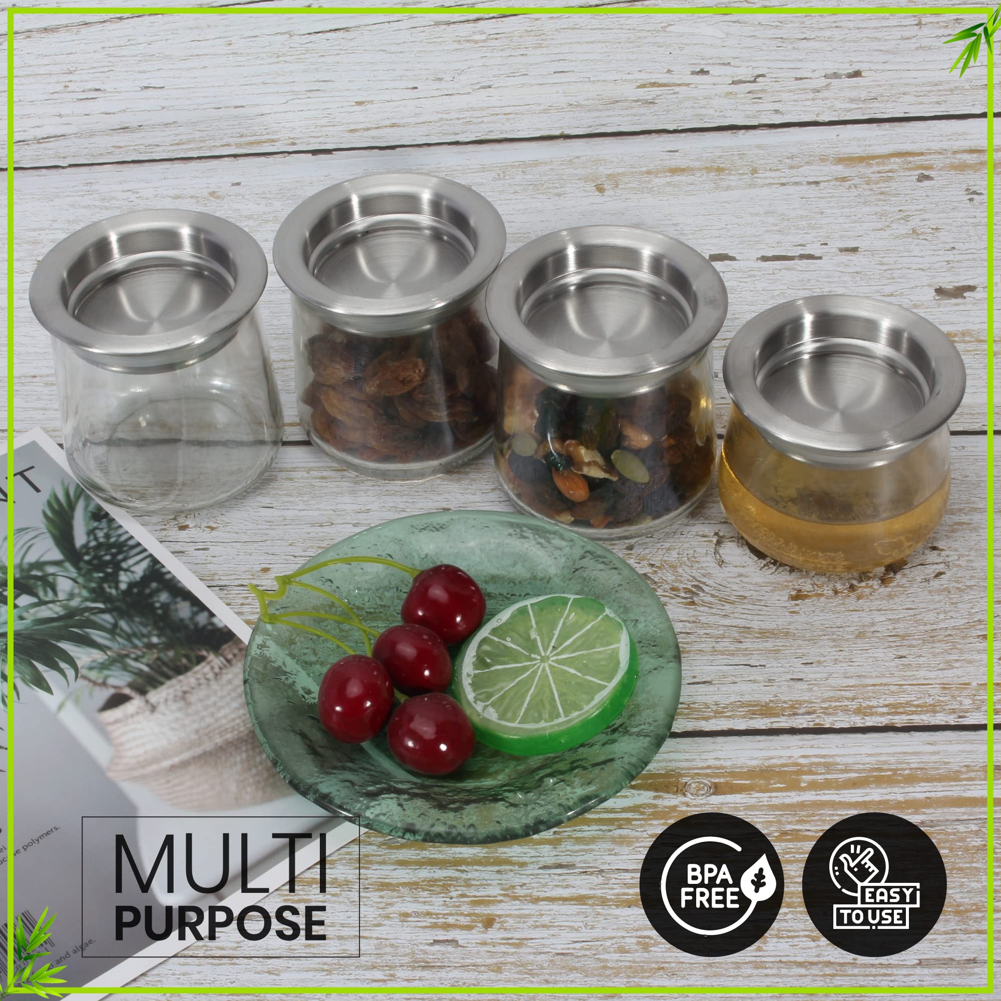 Super and Simple Oui lid keeps spices and snacks organized in jars