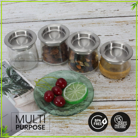 Super and Simple Oui lid keeps spices and snacks organized in jars