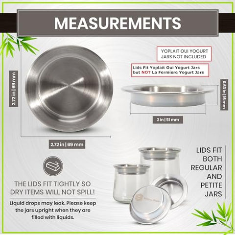 Super and Simple Oui stainless steel lid is dishwasher safe for easy cleanup