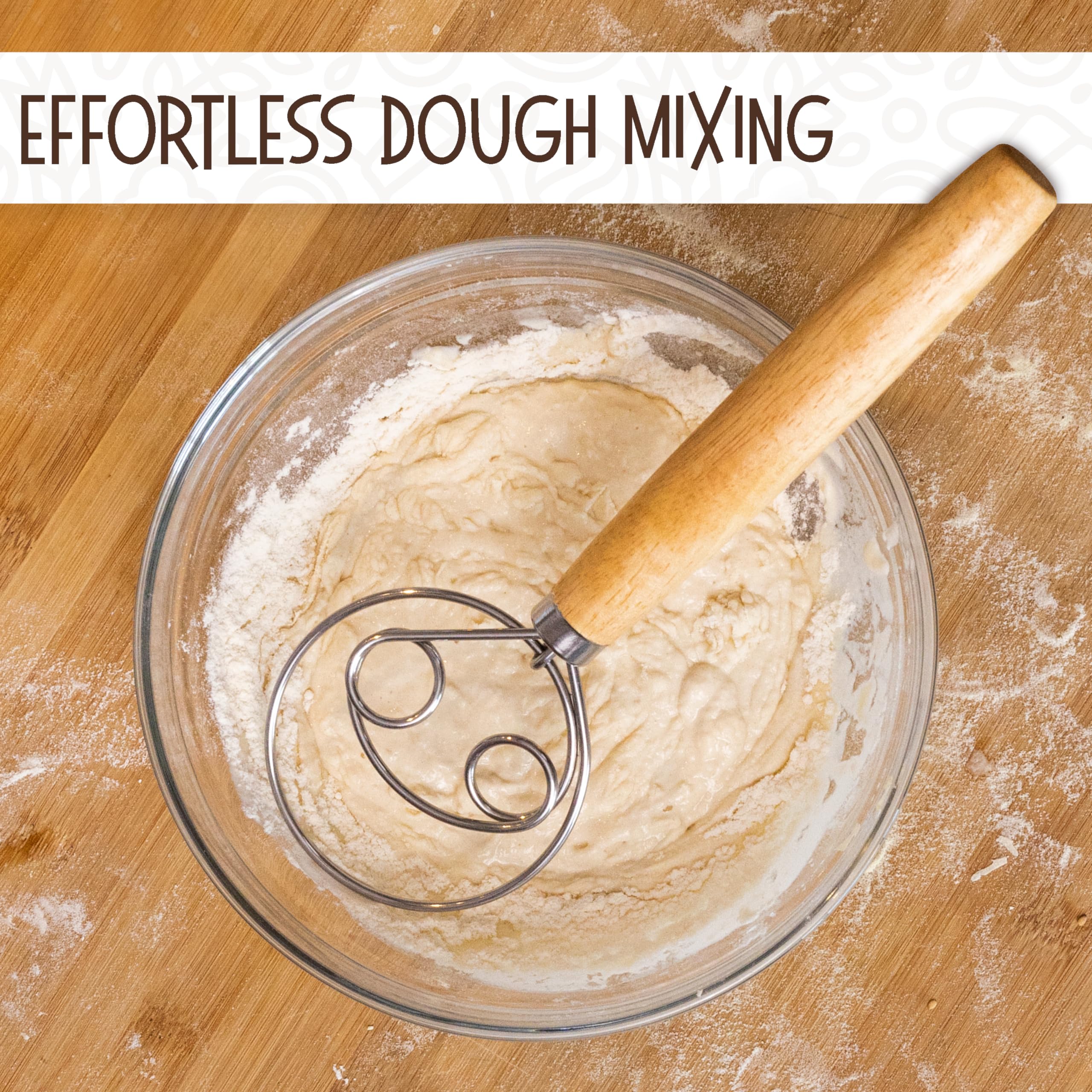 Superbaking non-stick dough release for clean loaf shapes