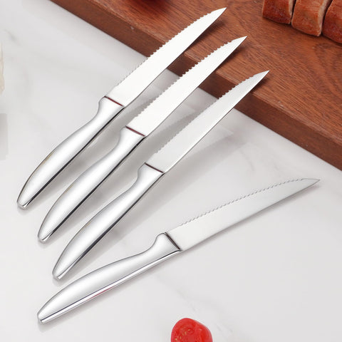 SuperCook steak knives set 12 ideal for stylish table settings and hosting.