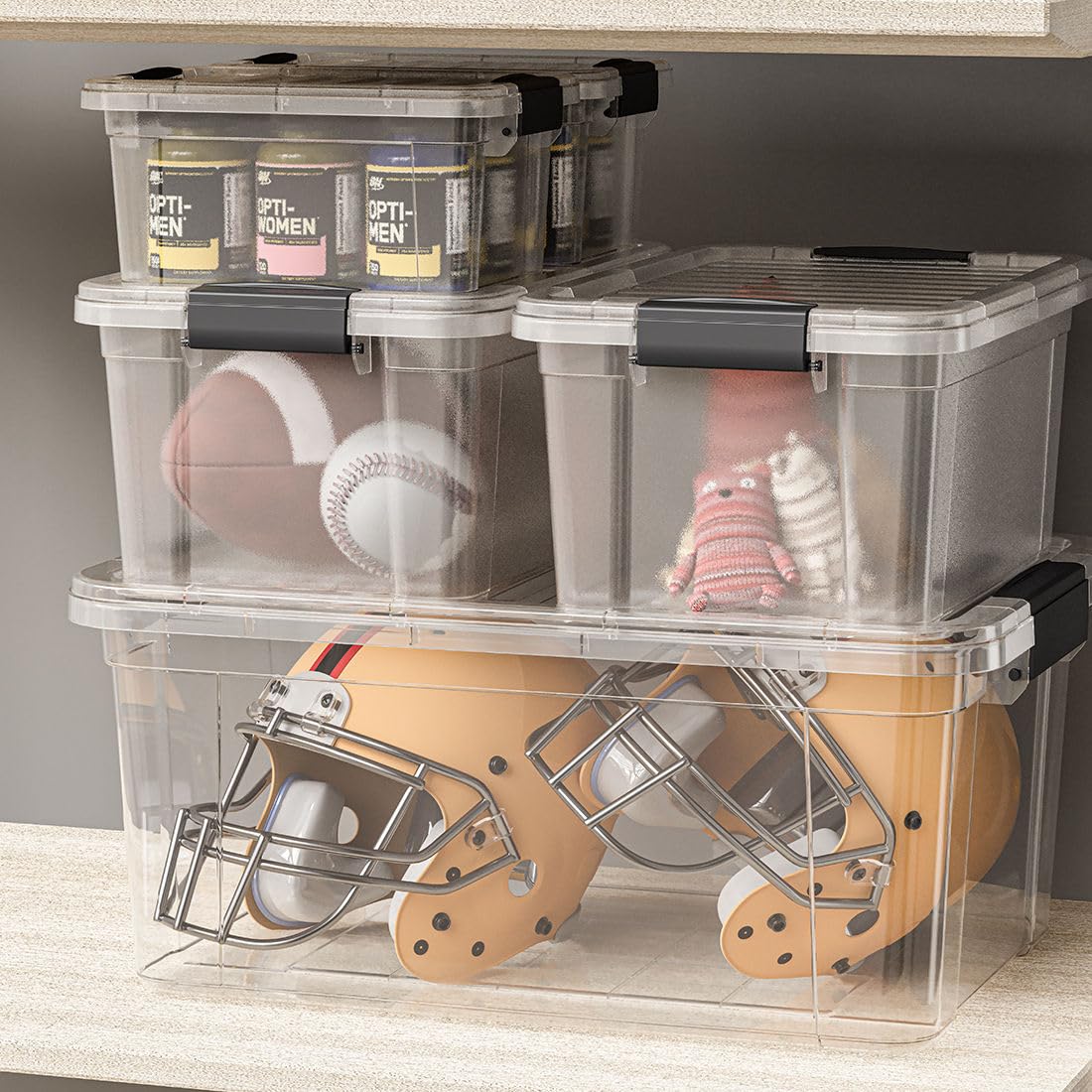Superio kitchen pantry bin doubles as food-safe organizer for non-perishables.