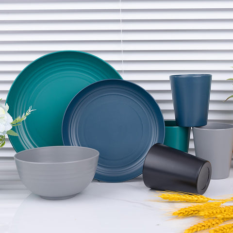 Supernal dishwasher-safe dinnerware ready for easy cleaning