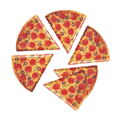 Supreme Housewares 9-inch pizza plate showing generous serving space.