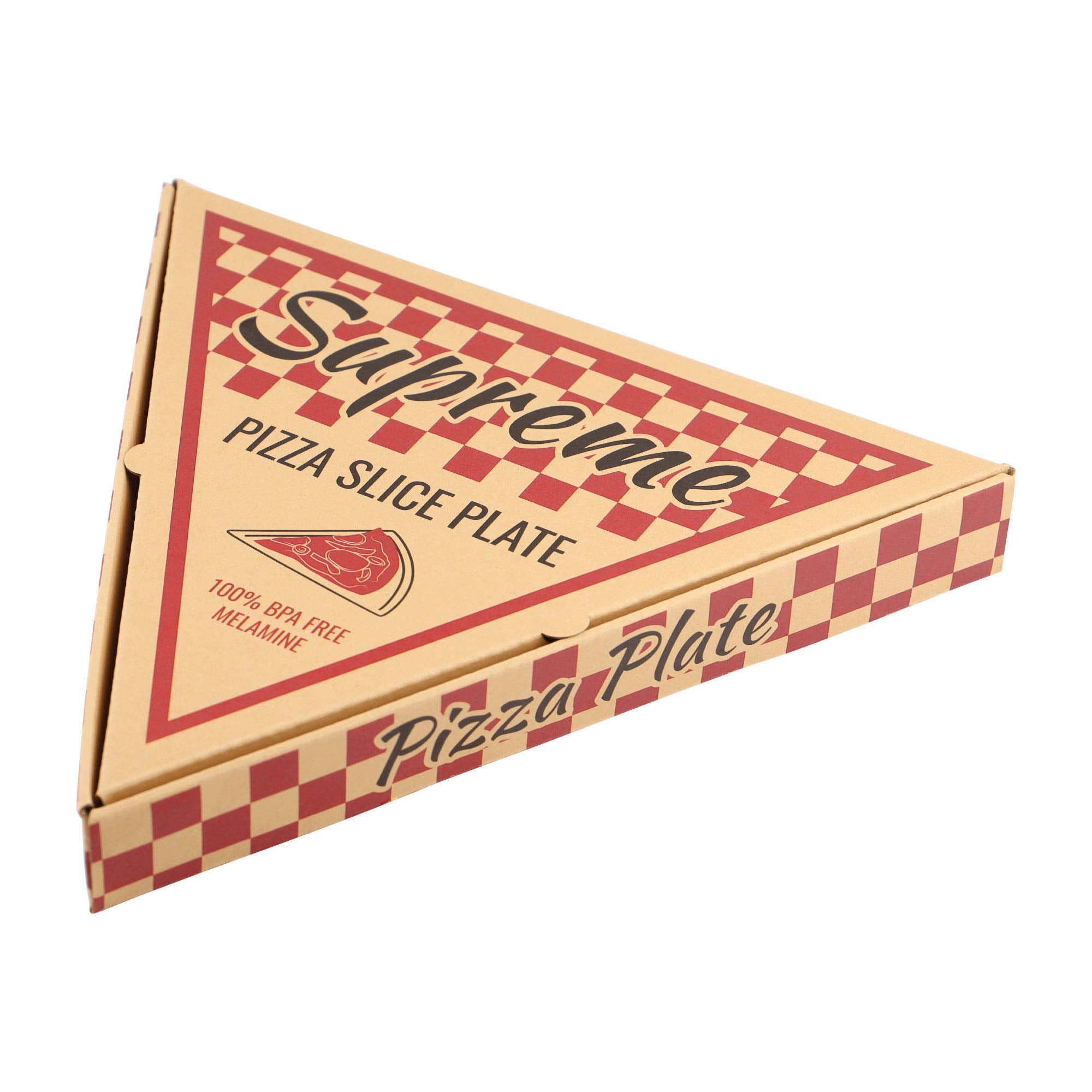 Supreme Housewares dishwasher-safe pizza plate simplifies post-meal cleanup.