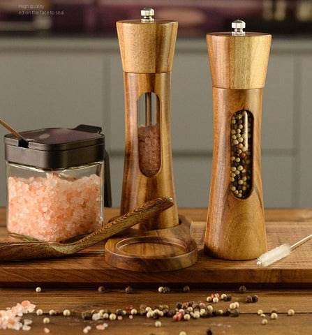 SUPRNN ceramic grinder adjustable from fine to coarse for versatile seasoning