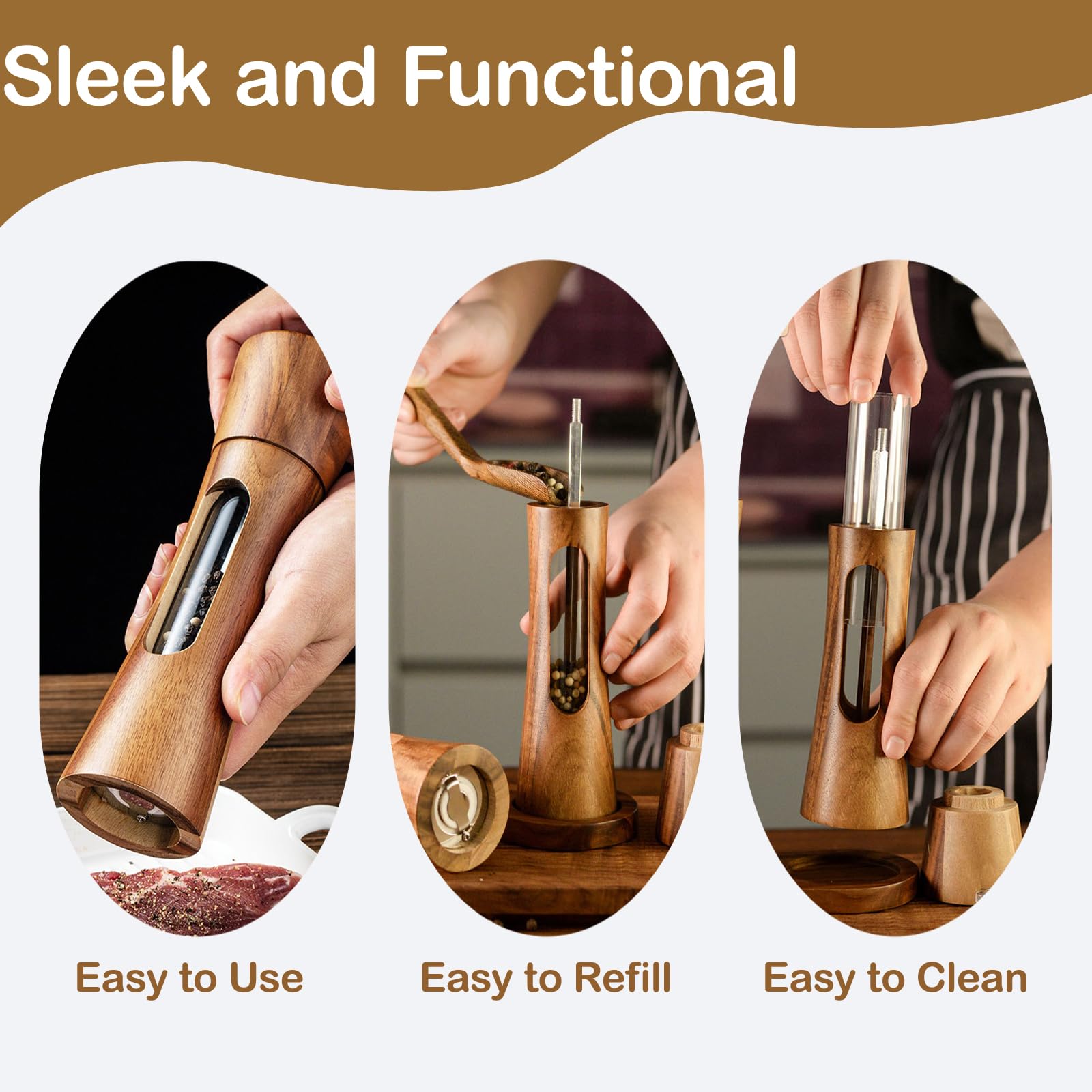 SUPRNN easy twist mechanism for smooth manual grinding