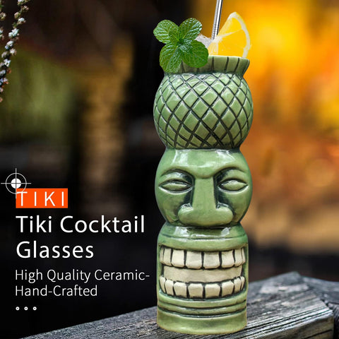 Hawaiian party cups add festive color to patio gatherings