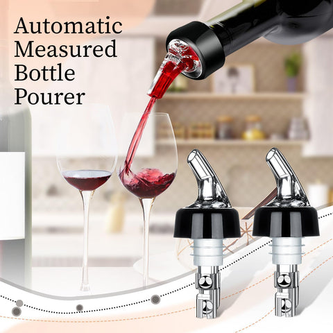 Reduces spills and overpour, helping conserve spirits.