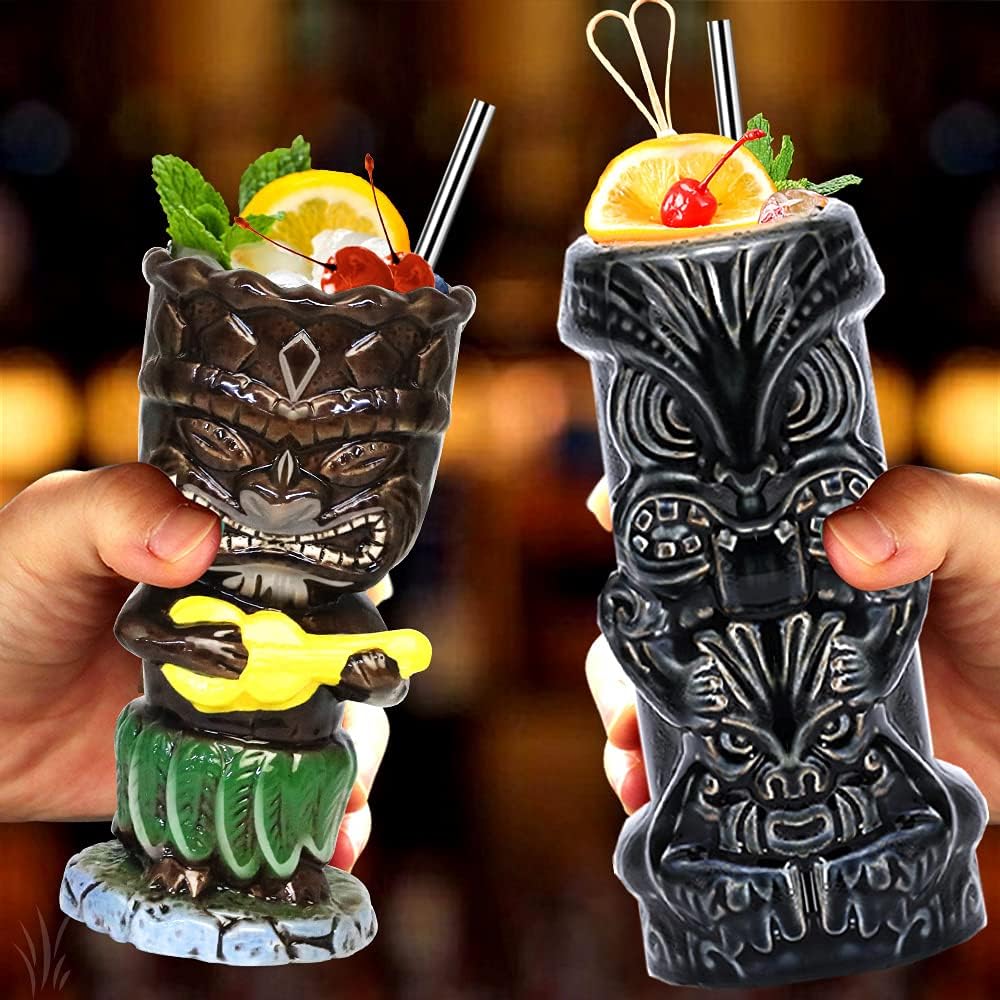 SuproBarware vintage tropical drinkware enhances bar decor
