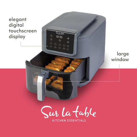 Sur La Table Kitchen Essentials digital touchscreen, quick preset control for effortless meal prep.