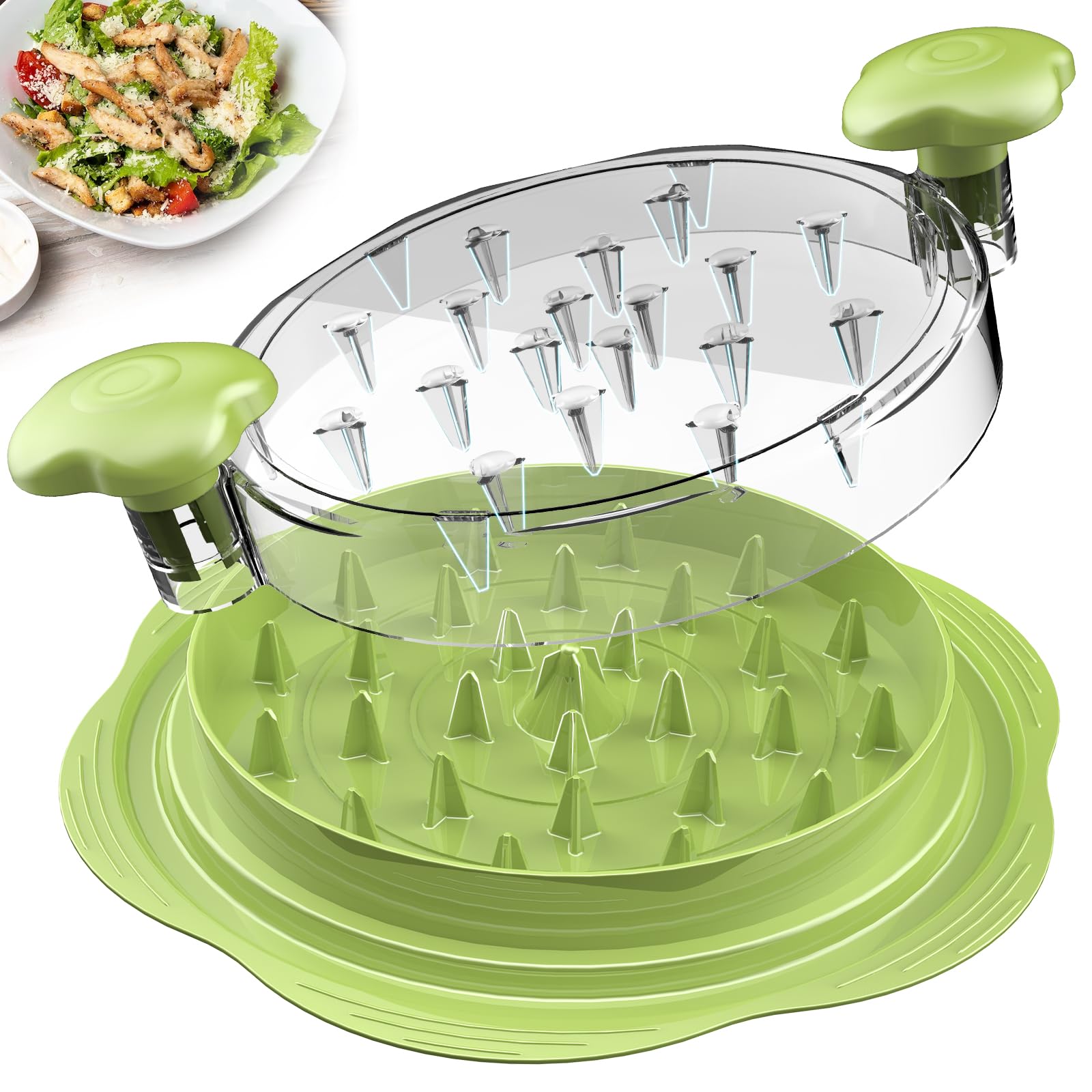 Suretivian chicken shredder large breast with visible shredding for rapid weeknight meals.