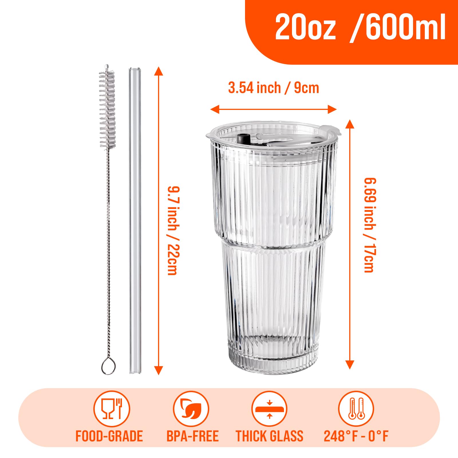 Suroque 20oz tumbler fits car cup holders, reducing spill risk while driving.