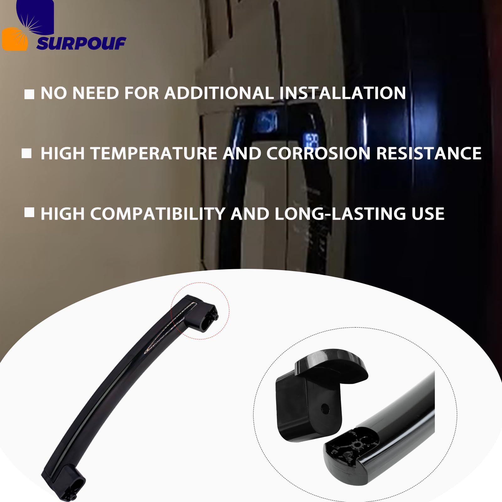 SURPOUF compatible with JNM3160DF1BB models for easy swap.