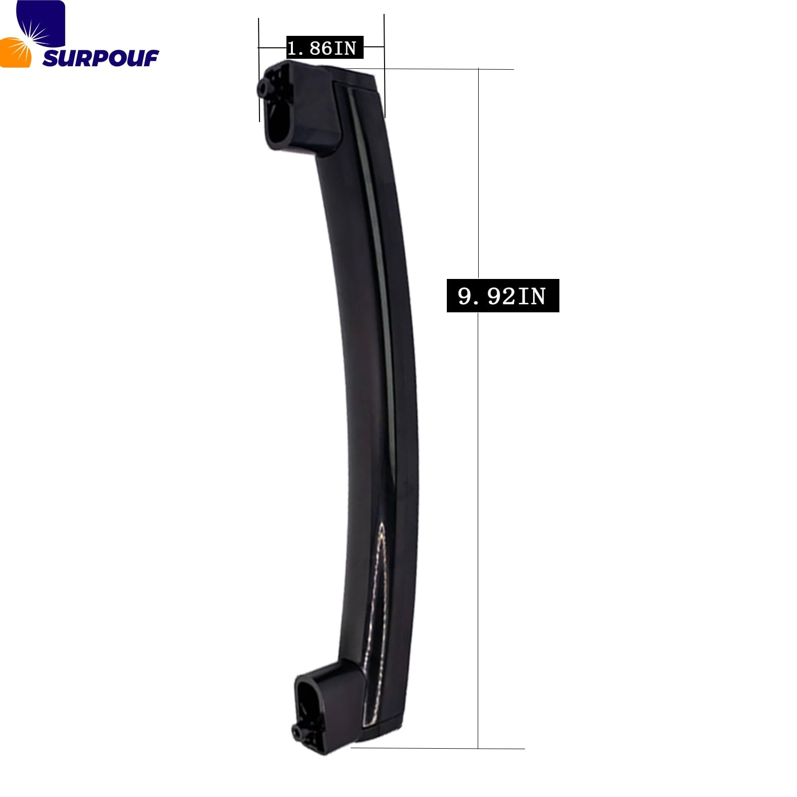 SURPOUF professional-grade microwave part suggests reliable performance in a busy kitchen.