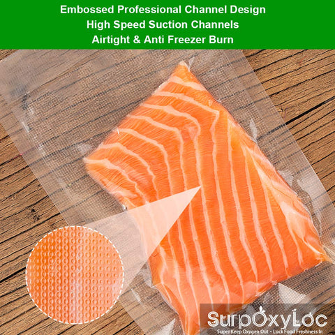 SurpOxyLoc sous vide ready bags for precise portions