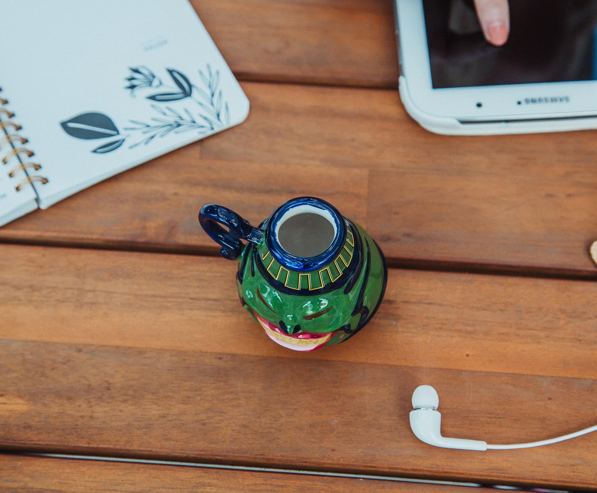 Surreal Entertainment Pot Of Greed mini mug BPA-free ceramic, durable for daily use.