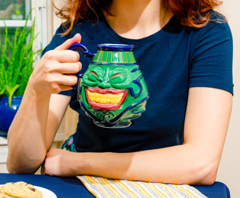 Surreal Entertainment Pot of Greed mug collectible display at your desk