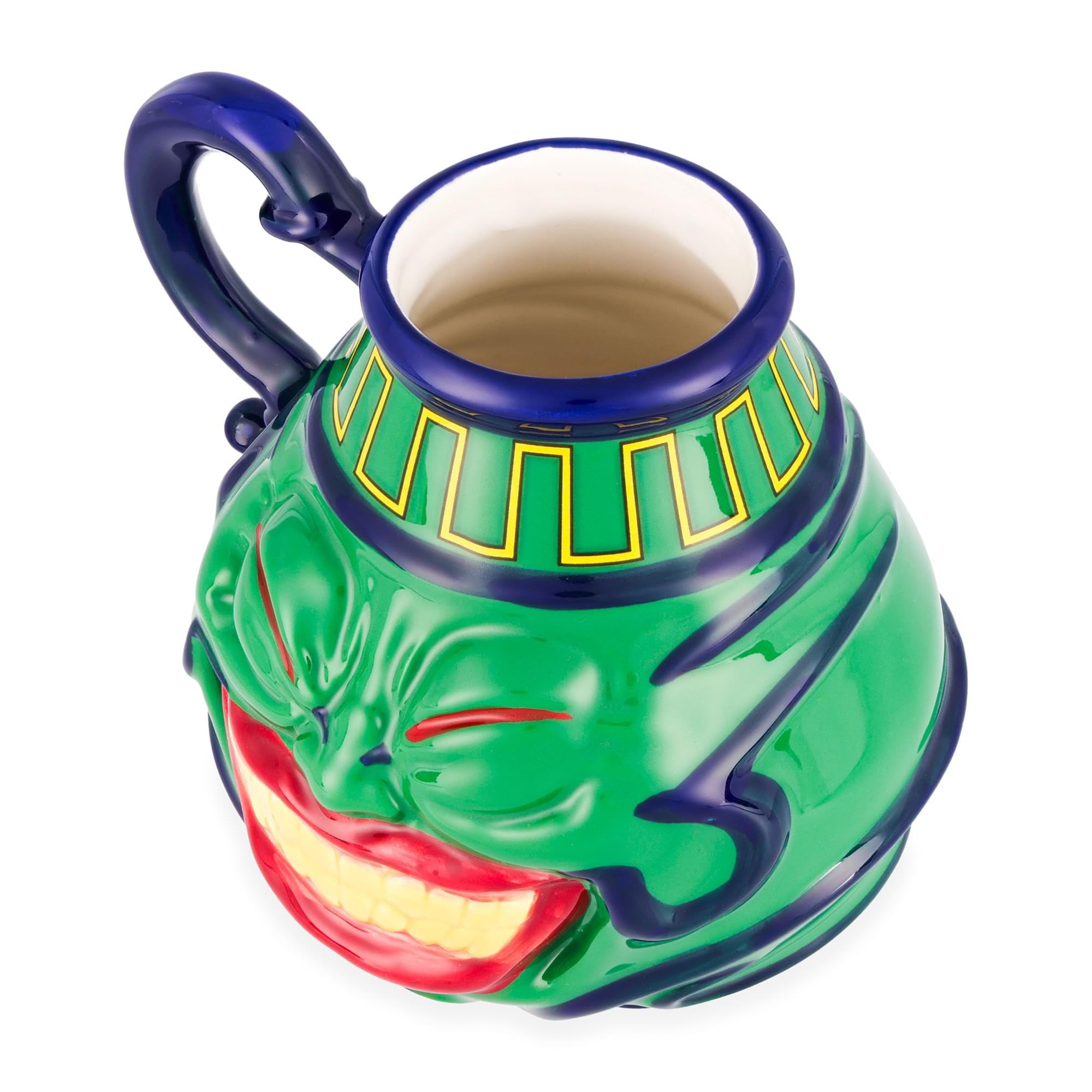 Surreal Entertainment Pot of Greed mug glossy glaze enhances everyday tea or cocoa