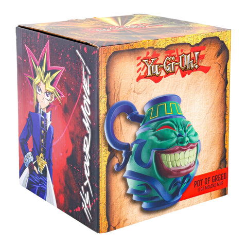 Surreal Entertainment Pot of Greed mug sculpted detail adds collectible charm