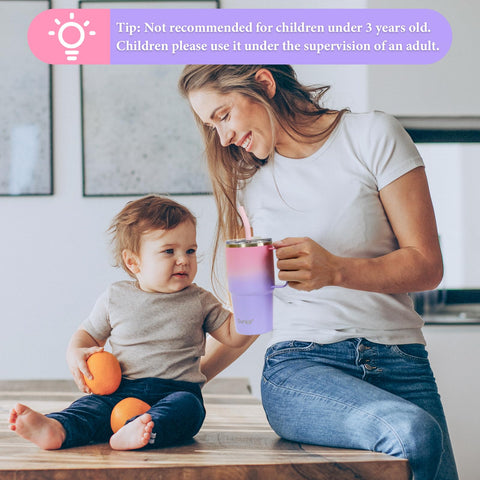 Sursip 24 oz tumbler is dishwasher safe for quick cleanup