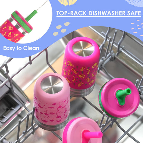 Snack container lid included for portable bites on the go