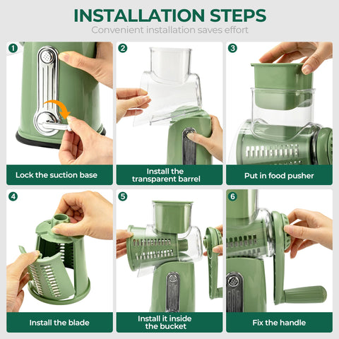 SUSTEAS easy-clean design lets you disassemble for thorough cleaning