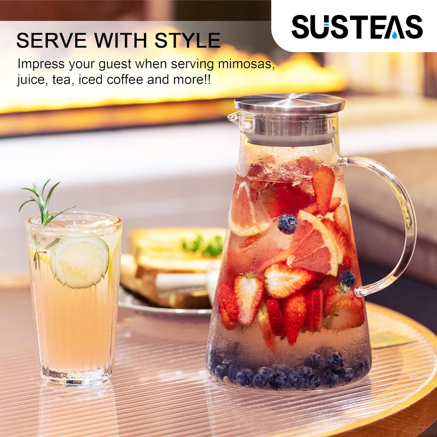 SUSTEAS gift-ready packaging ideal for holidays and housewarmings.