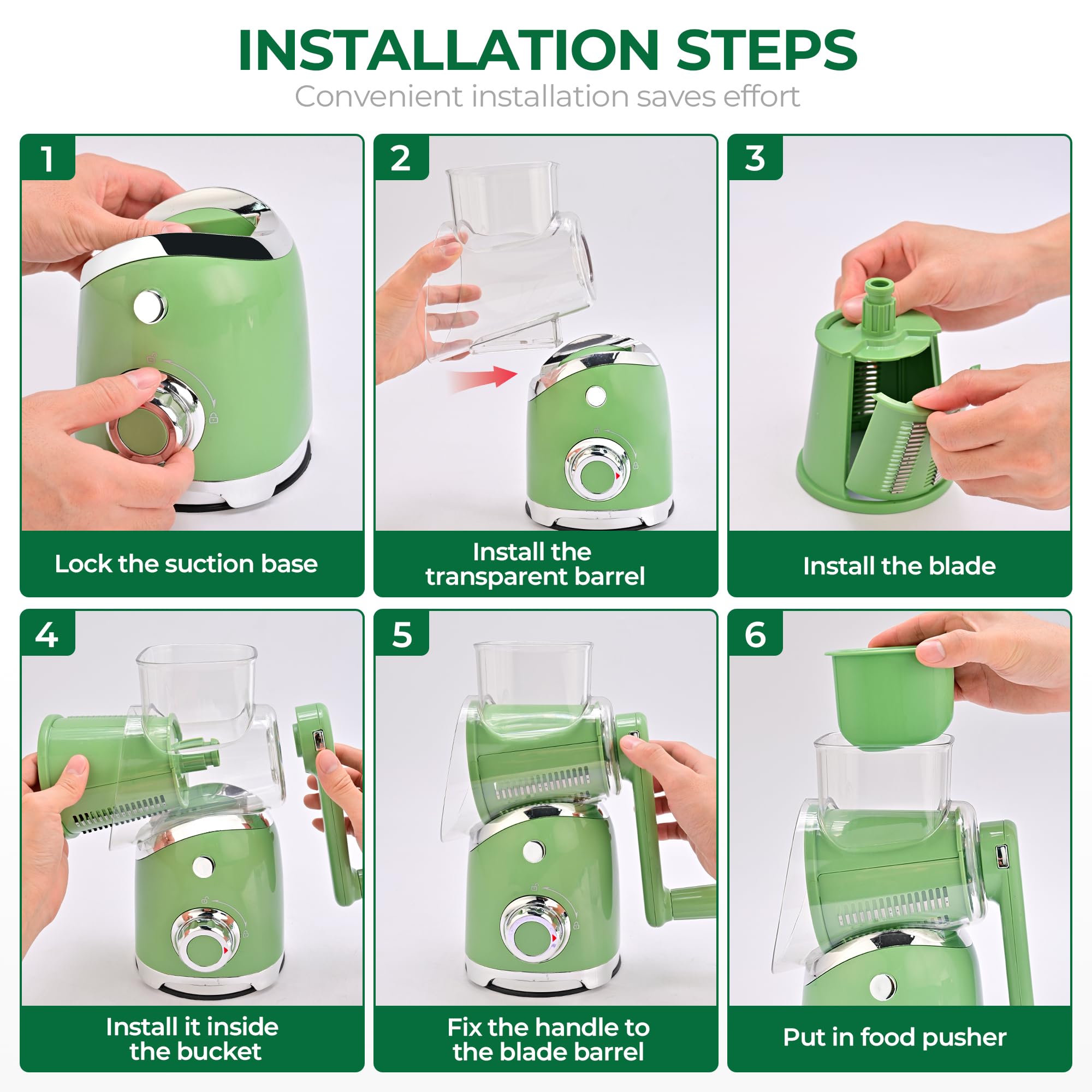SUSTEAS large feed opening and discharge simplify processing.