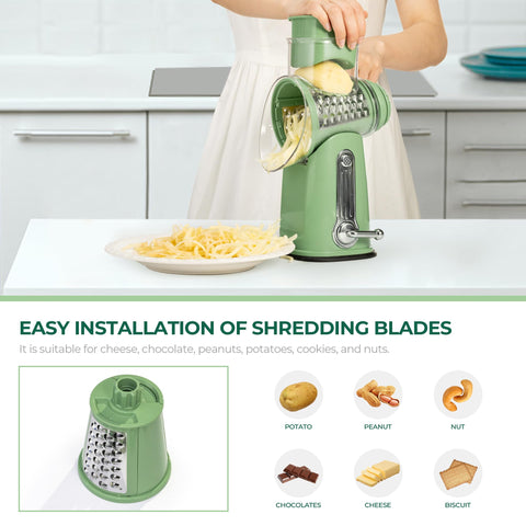 SUSTEAS retro green color adds natural style to your kitchen