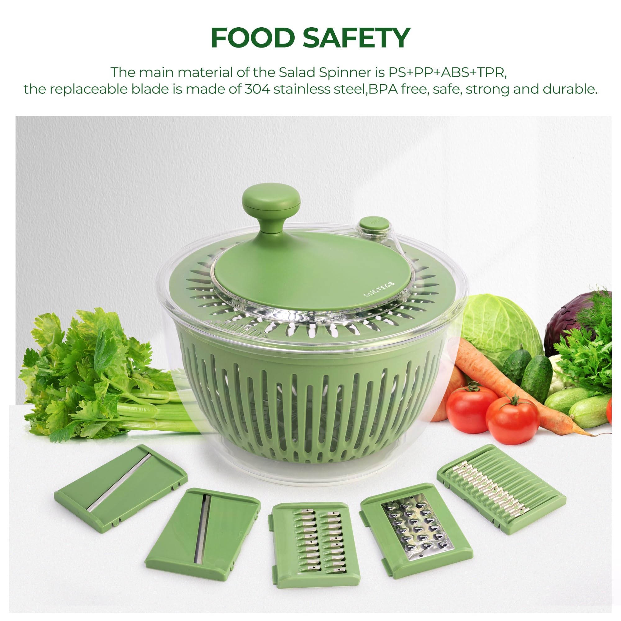SUSTEAS Compact design stores neatly in a busy kitchen