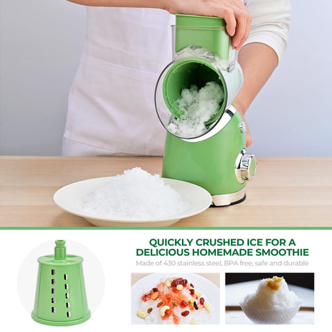 SUSTEAS suction-base design keeps grater steady during use.