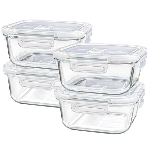 Susukkie 24oz glass sandwich container with vented lid for fresh portable meals.