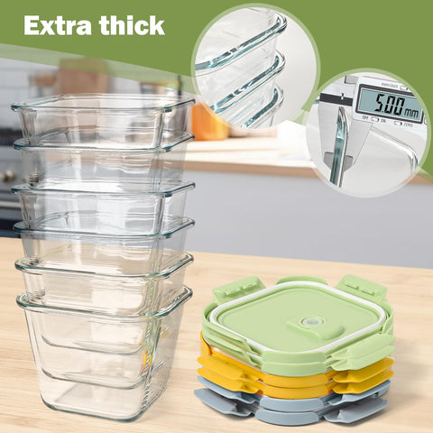 Susukkie crystal-clear visibility helps identify contents at a glance.
